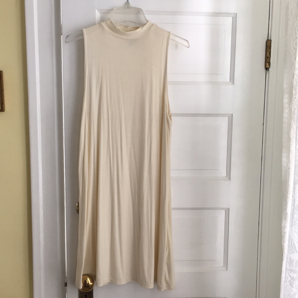 Off-White Topshop Mock Turtleneck Dress